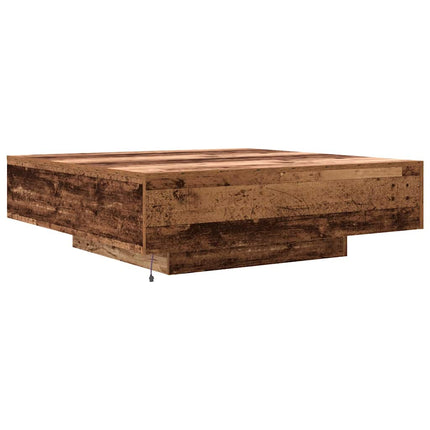 Kaffeebord Gammalt trä 100 x 100 x 31 cm Konstruerat trä