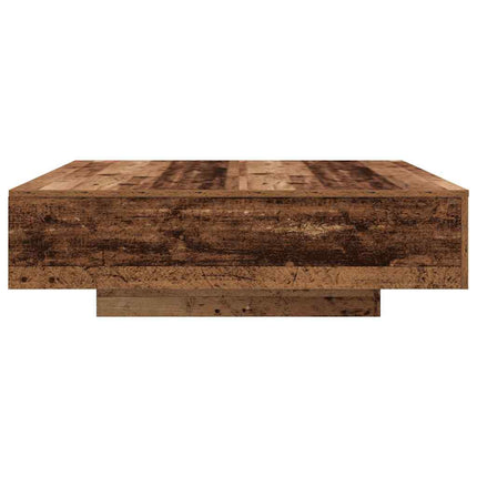 Kaffeebord Gammalt trä 100 x 100 x 31 cm Konstruerat trä