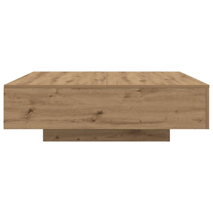 Kaffeebord Artisan Ek 100 x 100 x 31 cm Konstruerat trä