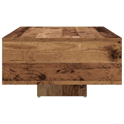 Kaffeebord Gammalt trä 85 x 55 x 31 cm Konstruerat trä