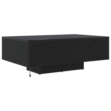 Kaffeebord Svart Ek 85 x 55 x 31 cm Konstruerat trä