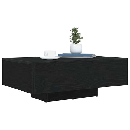Kaffeebord Svart Ek 85 x 55 x 31 cm Konstruerat trä
