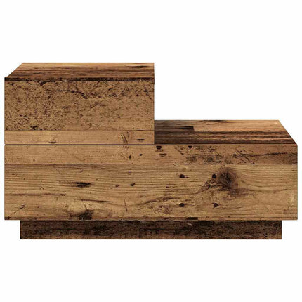 Nattduksbord Gammalt trä 70 x 36 x 40,5 cm Konstruerat trä