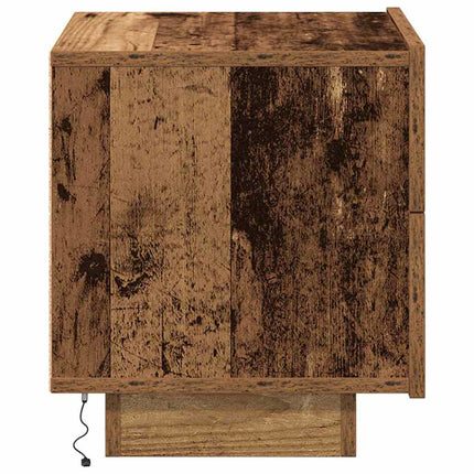 Nattduksbord Gammalt trä 70 x 36 x 40,5 cm Konstruerat trä