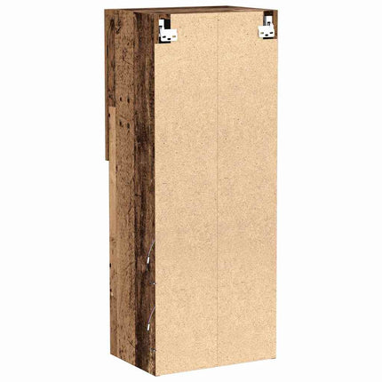TV-bänkset 40,5 x 30 x 102 cm Gammalt trä Konstruerat trä