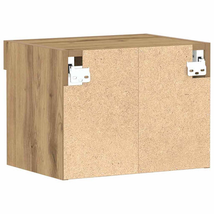 TV-bänkset 2 pcs Artisan Ek 40 x 30 x 30 cm Konstruerat trä