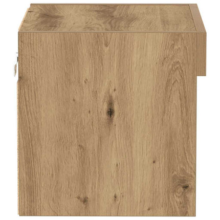 TV-bänkset 2 pcs Artisan Ek 40 x 30 x 30 cm Konstruerat trä
