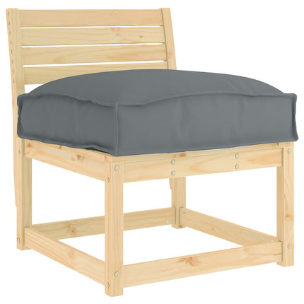 Kudde Antracit 50 x 50 x 12 cm Oxford Tyg