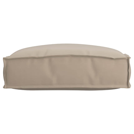 Kudde Taupe 50 x 50 x 12 cm Oxford Tyg