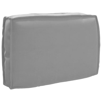 Kudde Grå 60 x 40 x 12 cm Oxford Tyg