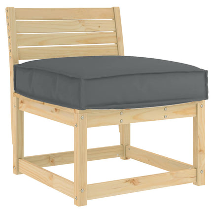 Kudde Antracit 60 x 60 x 12 cm Oxford Tyg