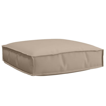 Kudde Taupe 60 x 60 x 12 cm Oxford Tyg