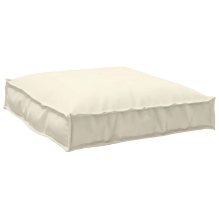Kudde Kräm 70 x 70 x 12 cm Oxford Tyg
