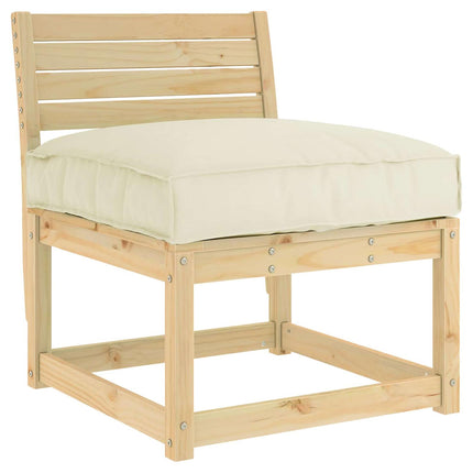 Kudde Kräm 70 x 70 x 12 cm Oxford Tyg