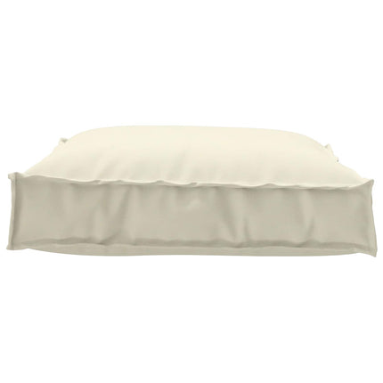 Kudde Kräm 70 x 70 x 12 cm Oxford Tyg