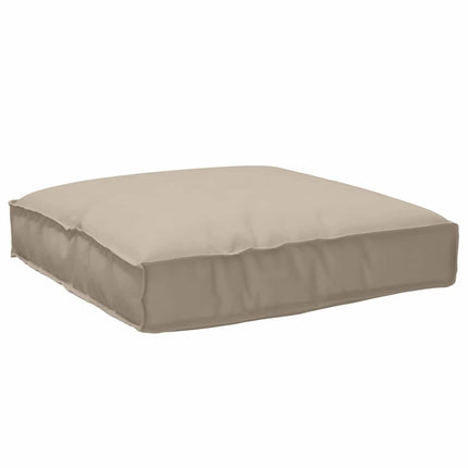 Kudde Taupe 80 x 80 x 12 cm Oxford Tyg