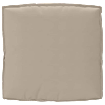 Kudde Taupe 80 x 80 x 12 cm Oxford Tyg