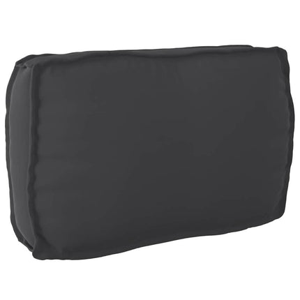 Kudde Svart 70 x 40 x 12 cm Oxford Tyg