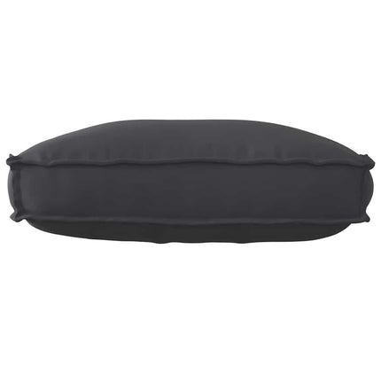 Kudde Svart 70 x 40 x 12 cm Oxford Tyg