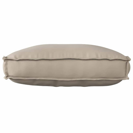 Kudde Taupe 70 x 40 x 12 cm Oxford Tyg