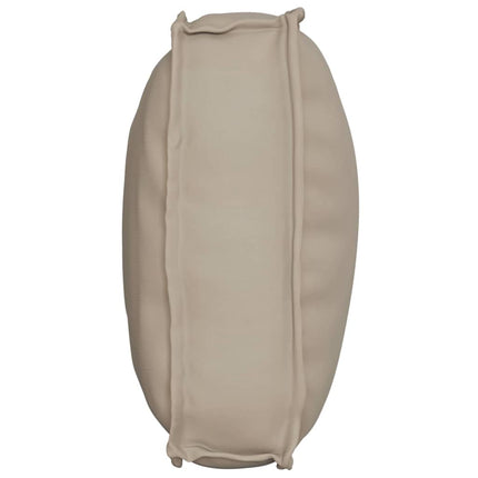 Kudde Taupe 70 x 40 x 12 cm Oxford Tyg