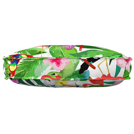 Kudde Blommor Flerfärgsdesign 70 x 40 x 12 cm Oxford Tyg