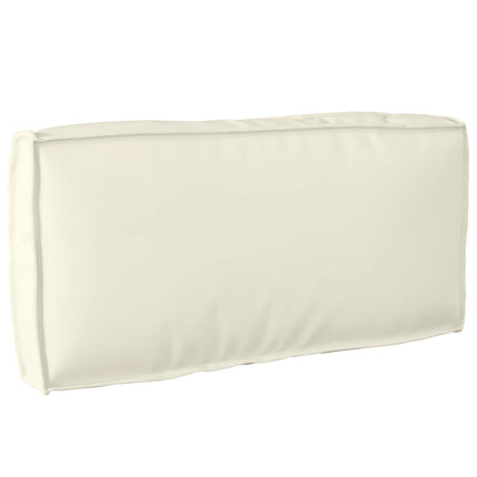 Kudde Kräm 80 x 40 x 12 cm Oxford Tyg