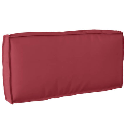 Kudde Vinröd 80 x 40 x 12 cm Oxford Tyg