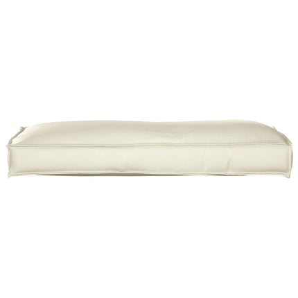 Kudde Kräm 120 x 40 x 12 cm Oxford Tyg