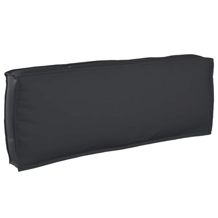 Kudde Svart 120 x 40 x 12 cm Oxford Tyg