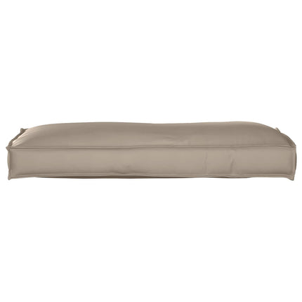 Kudde Taupe 120 x 40 x 12 cm Oxford Tyg