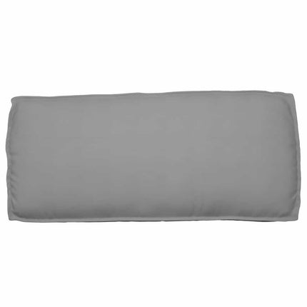 Kudde Grå 120 x 50 x 12 cm Oxford Tyg