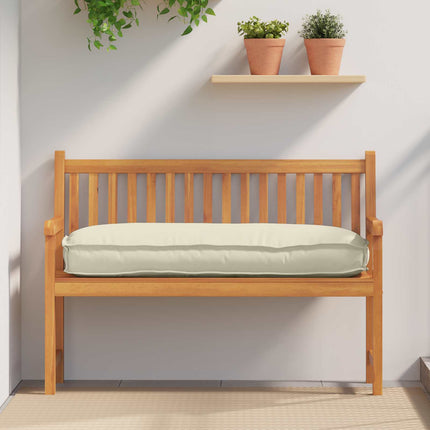 Kudde Kräm 120 x 50 x 12 cm Oxford Tyg