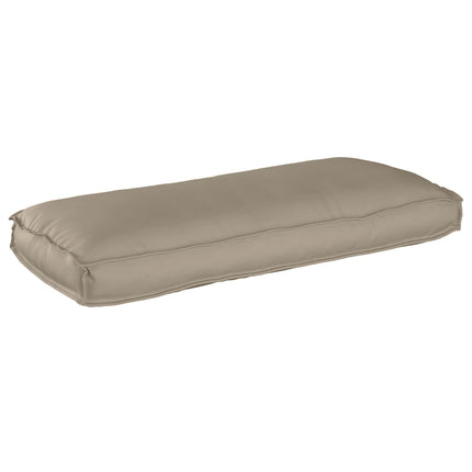 Kudde Taupe 120 x 50 x 12 cm Oxford Tyg