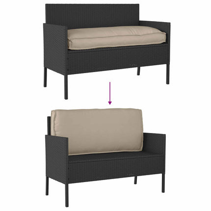 Kudde Taupe 120 x 50 x 12 cm Oxford Tyg
