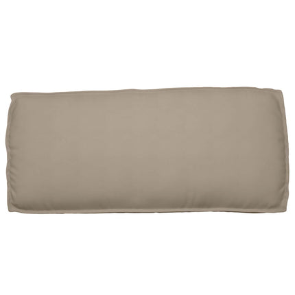 Kudde Taupe 120 x 50 x 12 cm Oxford Tyg