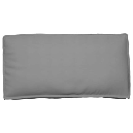 Kudde Grå 120 x 60 x 12 cm Oxford Tyg
