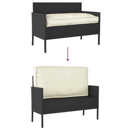 Kudde Kräm 120 x 60 x 12 cm Oxford Tyg