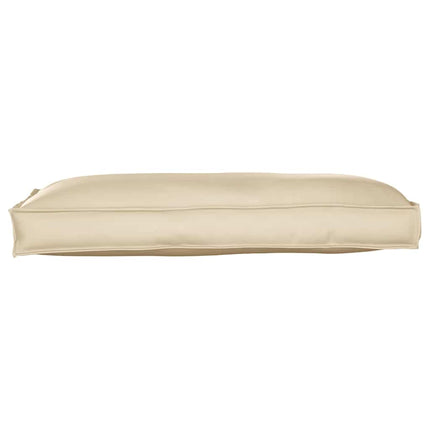Kudde Beige 120 x 60 x 12 cm Oxford Tyg
