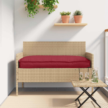 Kudde Vinröd 120 x 60 x 12 cm Oxford Tyg