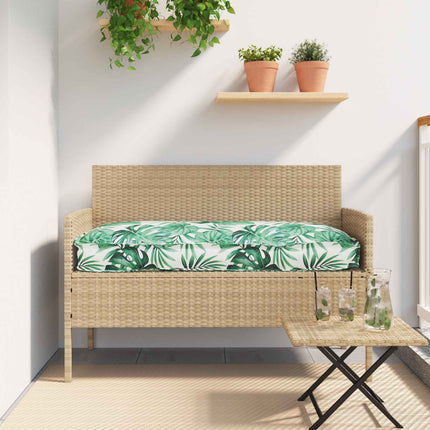 Kudde Bladmönster 120 x 60 x 12 cm Oxford Tyg Löv