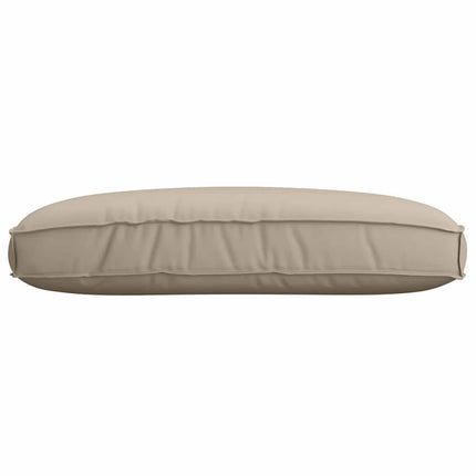 Kudde Taupe 120 x 80 x 12 cm Oxford Tyg