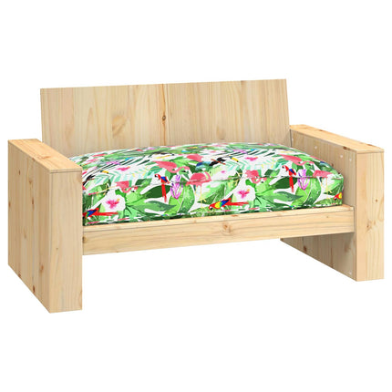 Kudde Blommor Flerfärgsdesign 120 x 80 x 12 cm Oxford Tyg