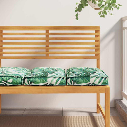 Kudde Löv 2 pcs Bladmönster 40 x 40 x 8 cm Oxford Tyg