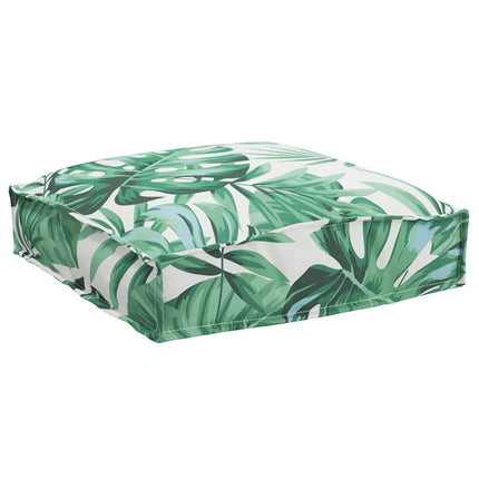 Kudde Löv 2 pcs Bladmönster 40 x 40 x 8 cm Oxford Tyg