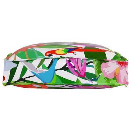 Kudde Blommor 2 pcs Flerfärgsdesign 40 x 40 x 8 cm Oxford Tyg