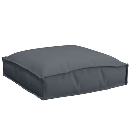 Kudde 4 pcs Antracit 40 x 40 x 8 cm Oxford Tyg