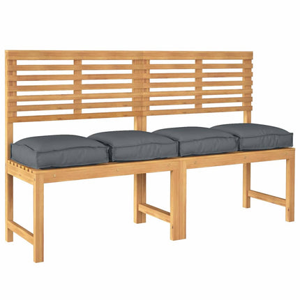 Kudde 4 pcs Antracit 40 x 40 x 8 cm Oxford Tyg