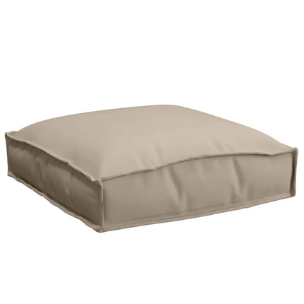 Kudde 4 pcs Taupe 40 x 40 x 8 cm Oxford Tyg