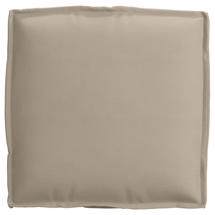 Kudde 4 pcs Taupe 40 x 40 x 8 cm Oxford Tyg